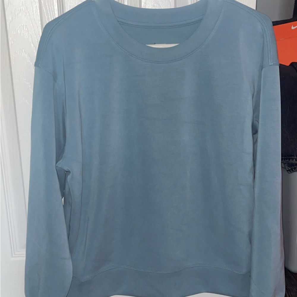Target Women's Crew Neck Sweater - Light Blue